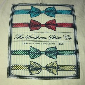 Southern Shirt Company Yellow Bow tie T-shirt
